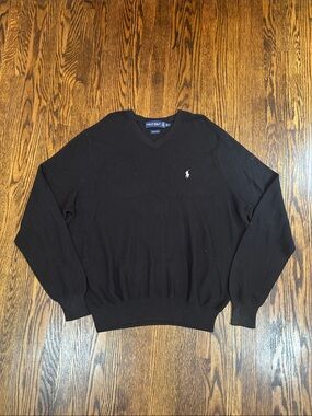 Polo Golf V-Neck Knit Sweater